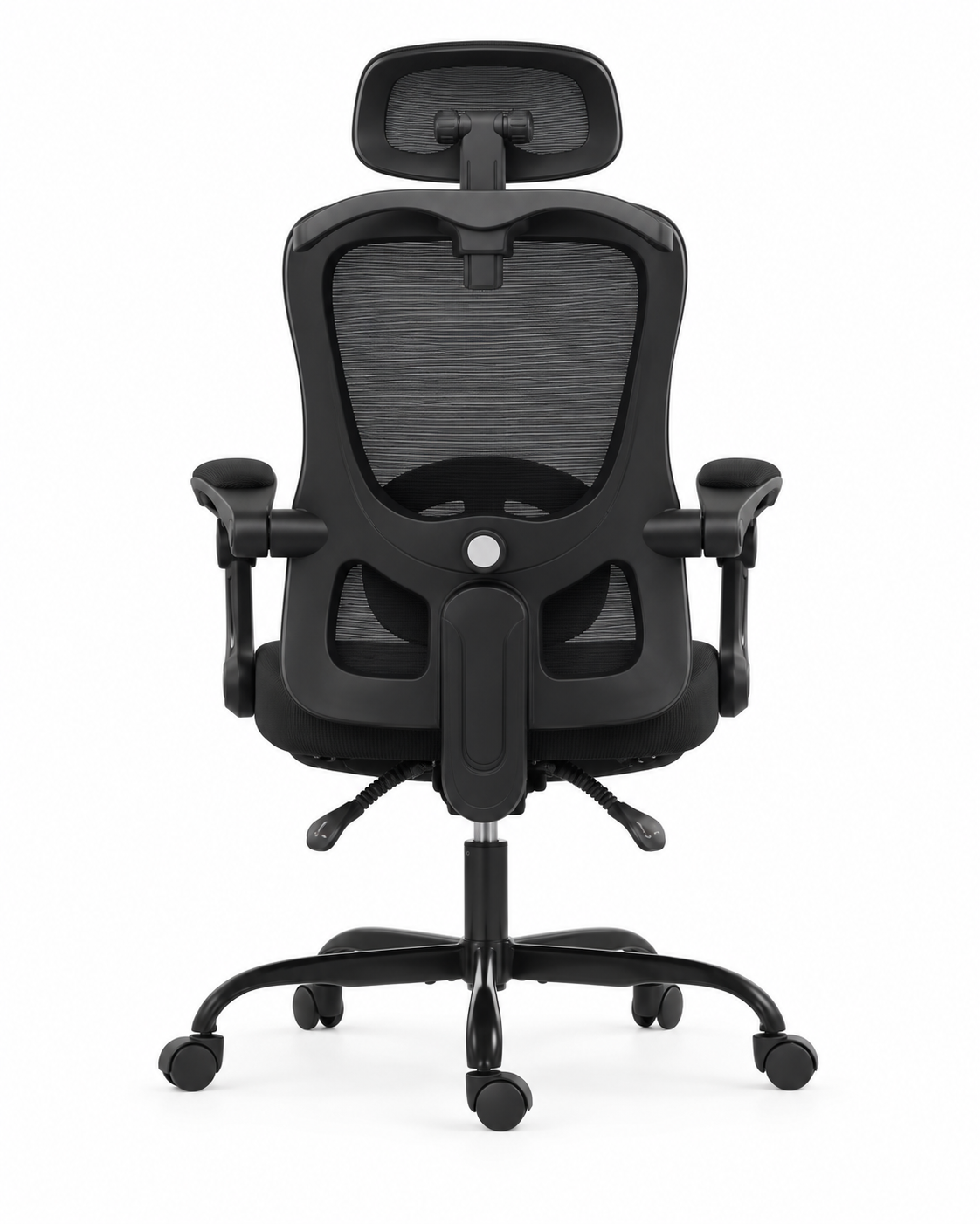 Chaise de bureau ergonomique inclinable avec repose-pieds