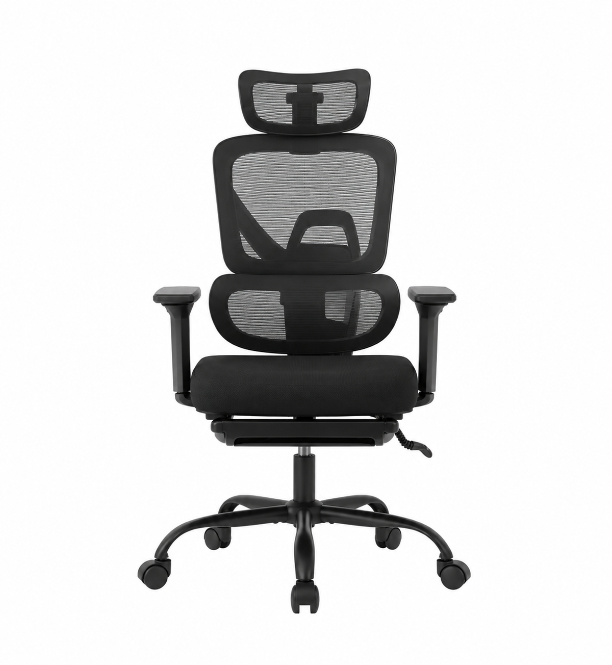 Chaise de bureau ergonomique avec appui-tête réglable