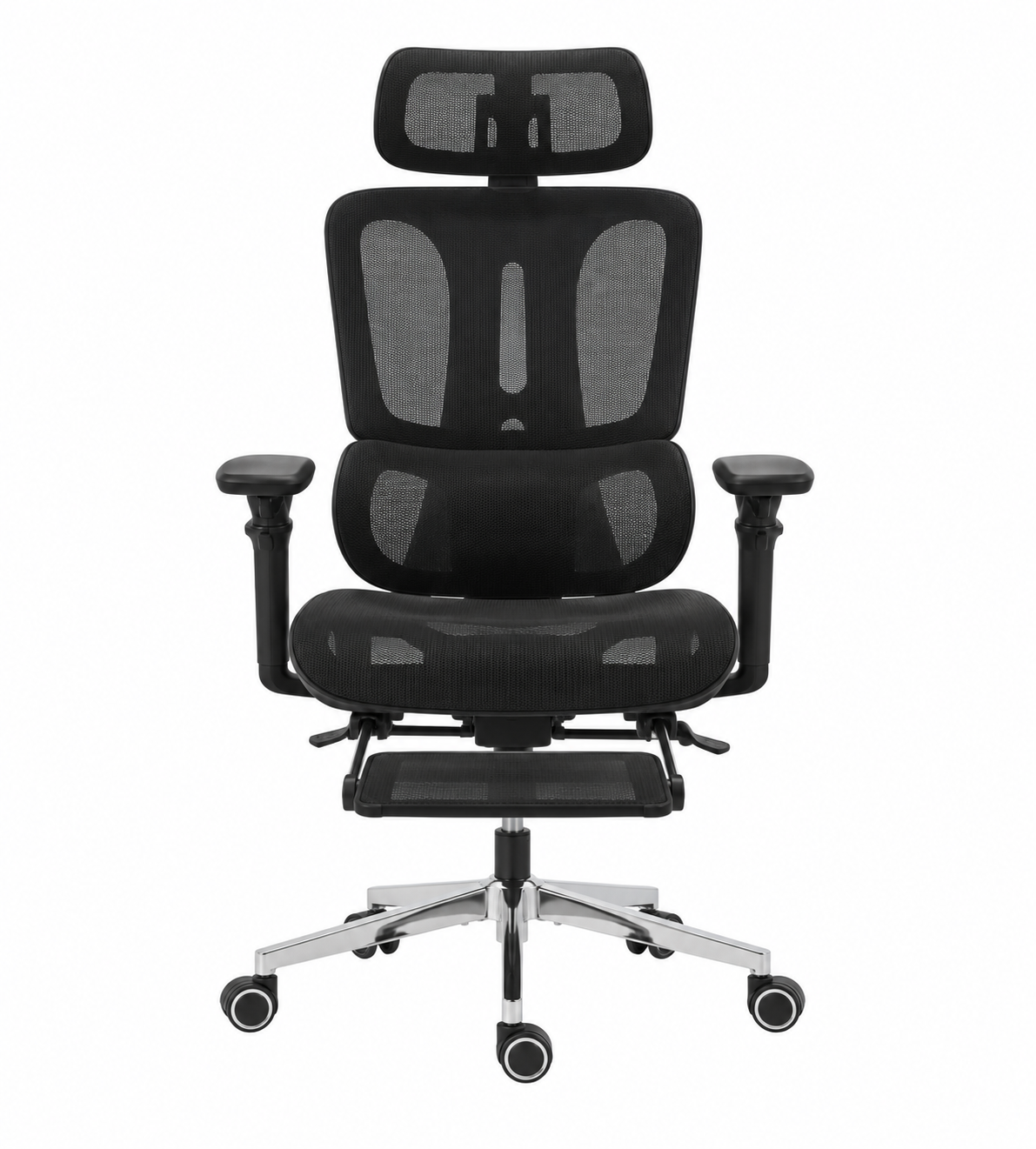 Chaise de bureau ergonomique réglable avec accoudoirs 6D